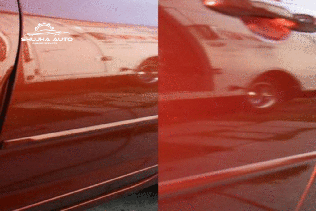 cost to fix dent in car door