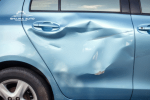 cost to fix dent in car door