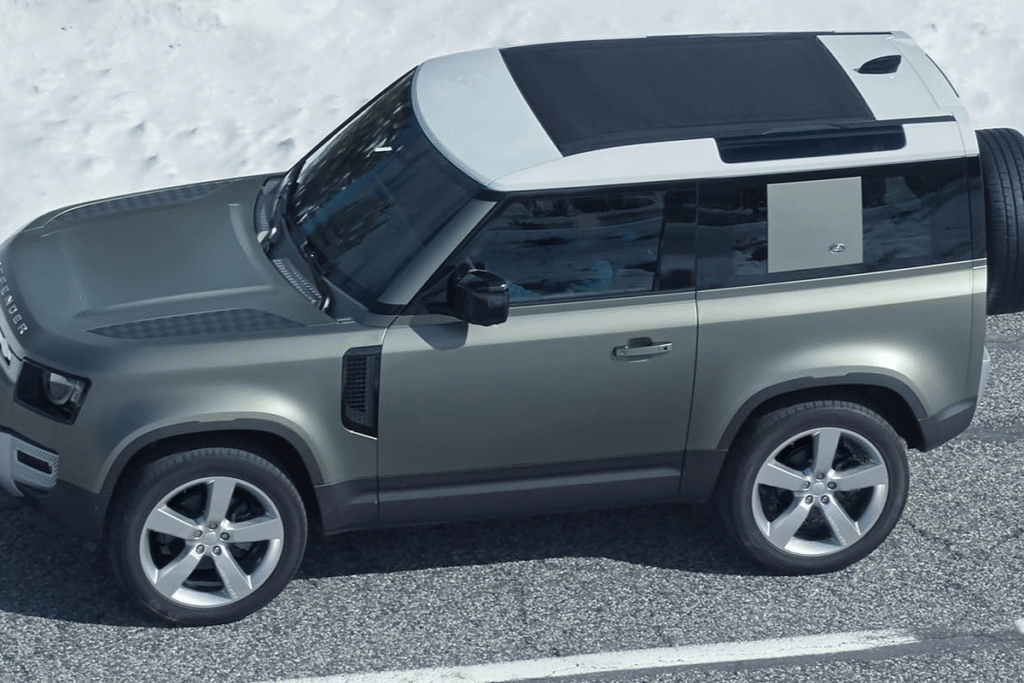 land rover defender sunroof