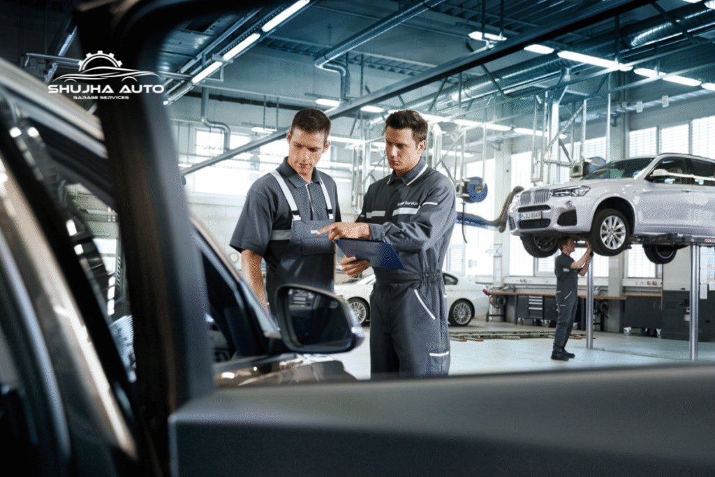 bmw car service dubai