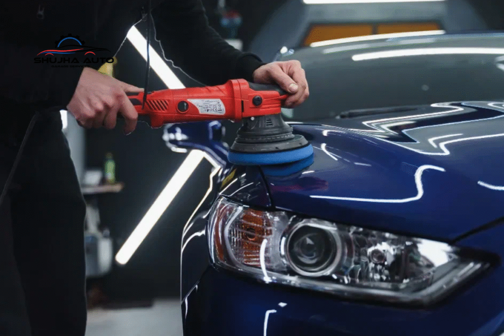 car detailing and polishing