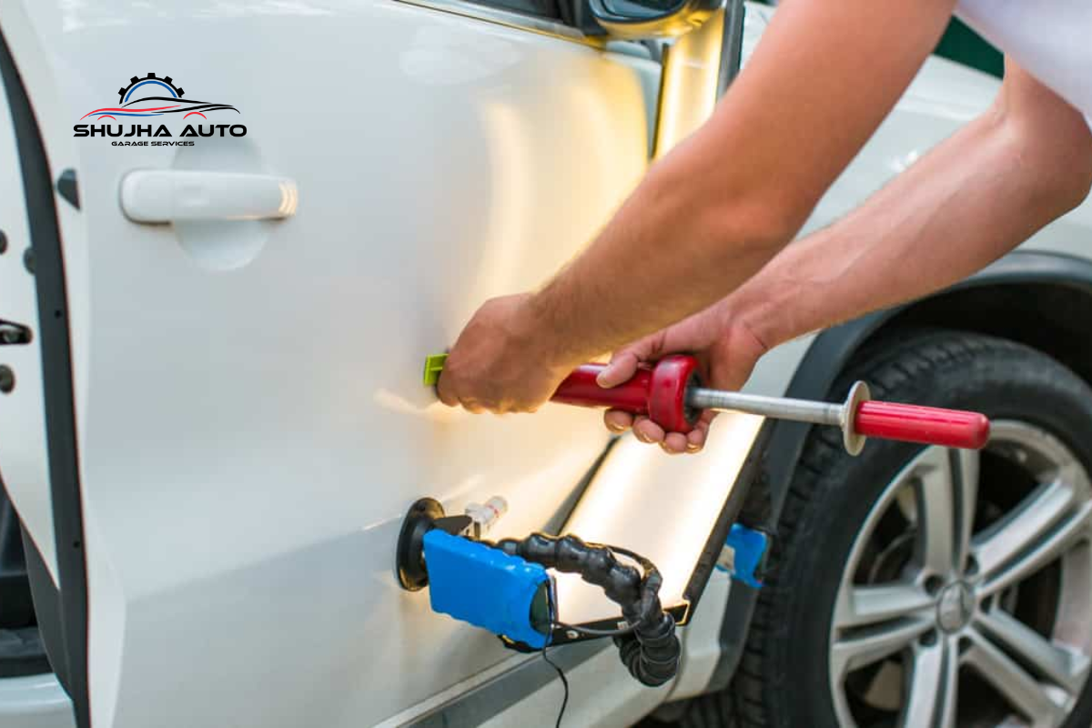 cost to fix dent in car door