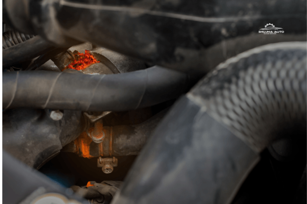 Car Leaking Coolant