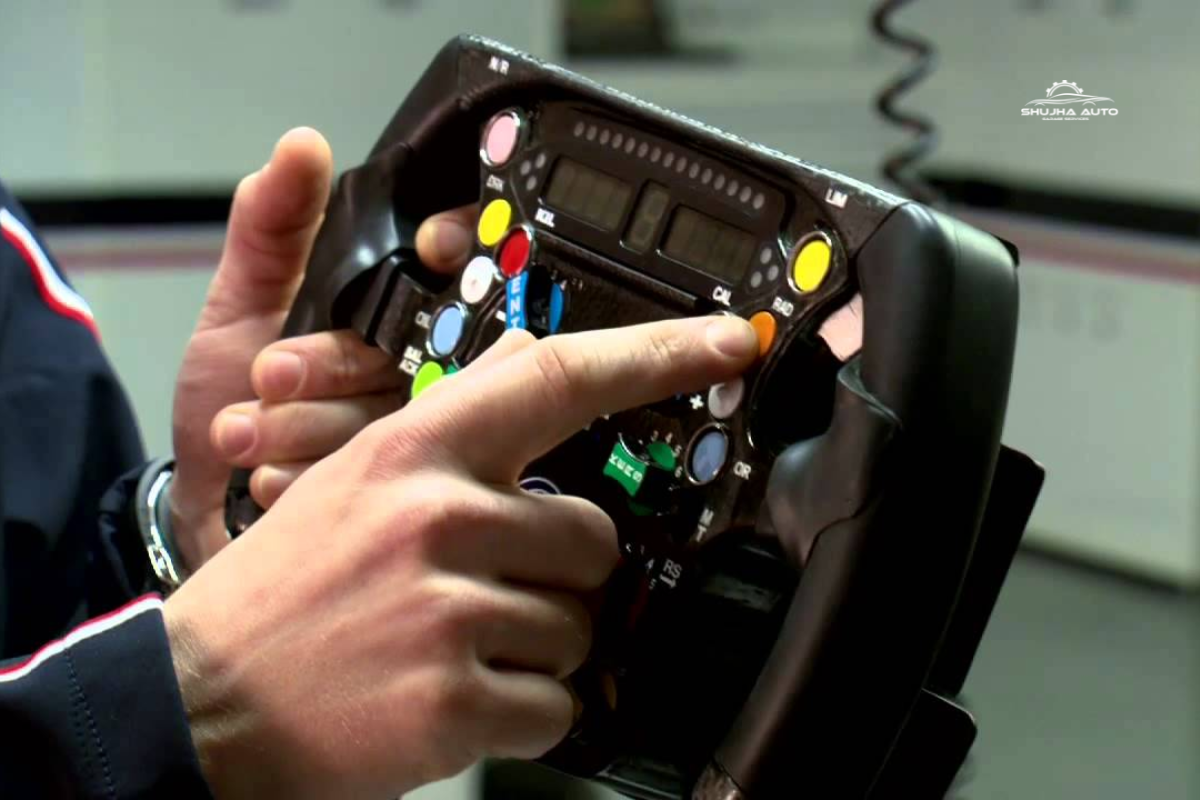 Race Car Steering Wheel